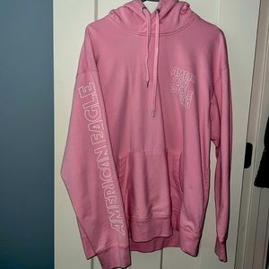 Pink American Eagle hoodie